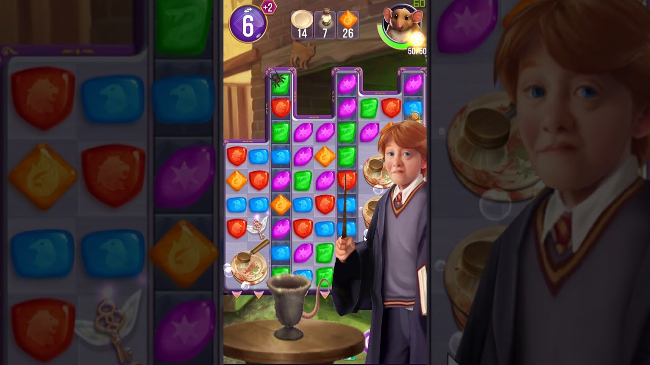 Harry Potter: Puzzles & Spells level 825 no boosters