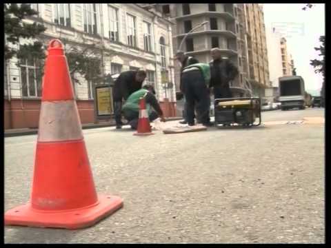 ქალაქში სიჩაქრის შემზღუდავი ბარიერების მონტაჟი მიმდინარეობს