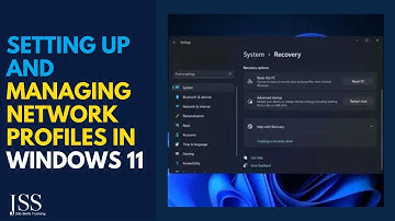 Windows 11: Setting Up and Managing Network Profiles | Private vs Public Explained