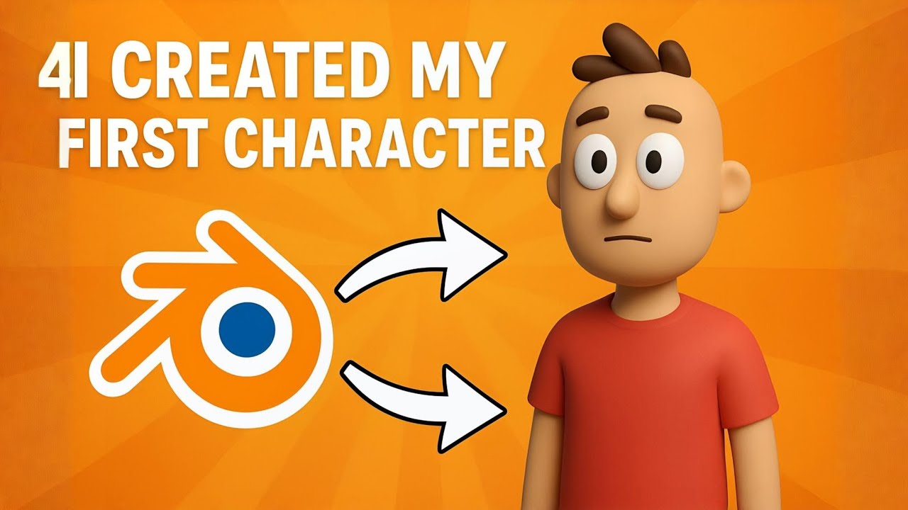 I Created My First Character In Blender And It's Not Even Funny🗿🗿