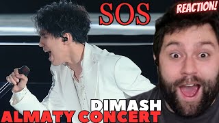 Dimash - SOS | Almaty Concert REACTION