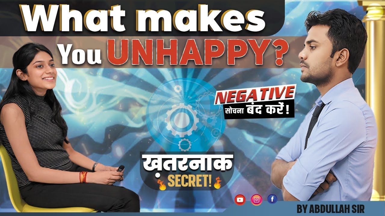How to be Happy | Unexpected Things That Make You Unhappy | The Hidden Secrects About Happiness