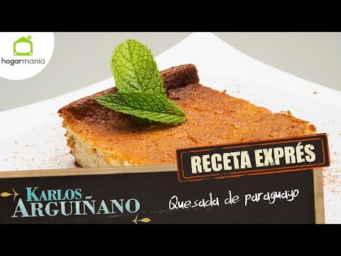 Receta Exprés: Quesada de paraguayo
