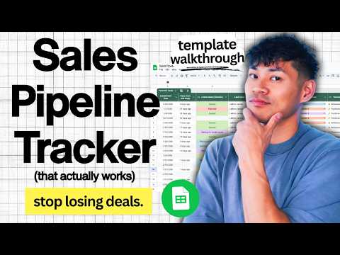 How to Track Your Sales Pipeline in Google Sheets (template walkthrough)