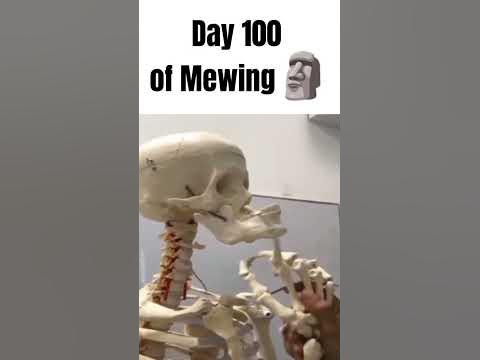 Day 100 of mewing 🗿#meme - YouTube