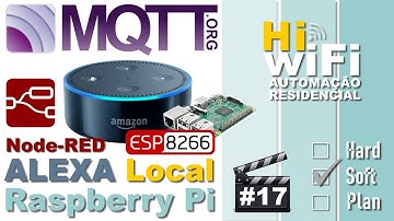 Alexa Local NODE no Raspberry Pi - ESP8266 MQTT PubSubClient Sketch - Automação Residencial 17