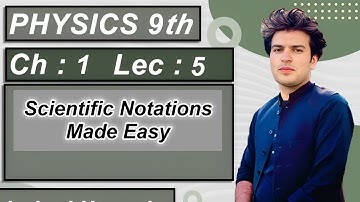 Scientific Notations in Pashto | Class 9 Physics | PCCA Sheringal