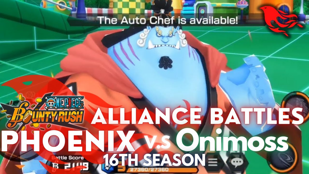 Phoenix🔥 v. Onimoss | AVA 16th Season | One Piece Bounty Rush