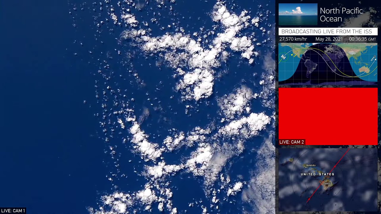 Earth Space View:  The Big Island of Hawaii