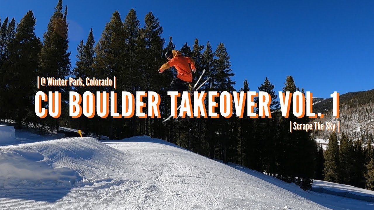 | CU BOULDER TAKEOVER VOL. 1 | SNOWBOARDING WINTER PARK | Backflips, 360's, & Jumps |