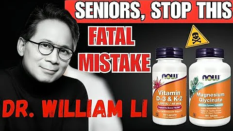 SENIORS, STOP TAKING D3, K2 & Magnesium Like This Or Damage Your Organs | Dr. William Li