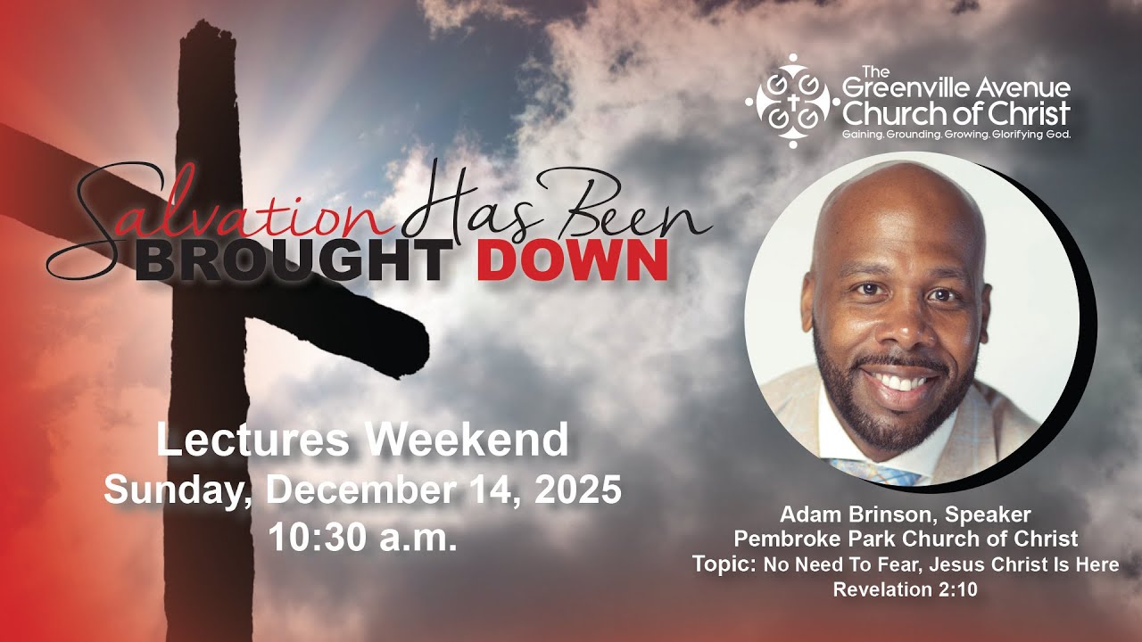 No Need To Fear, Jesus Christ Is Here (Revelation 