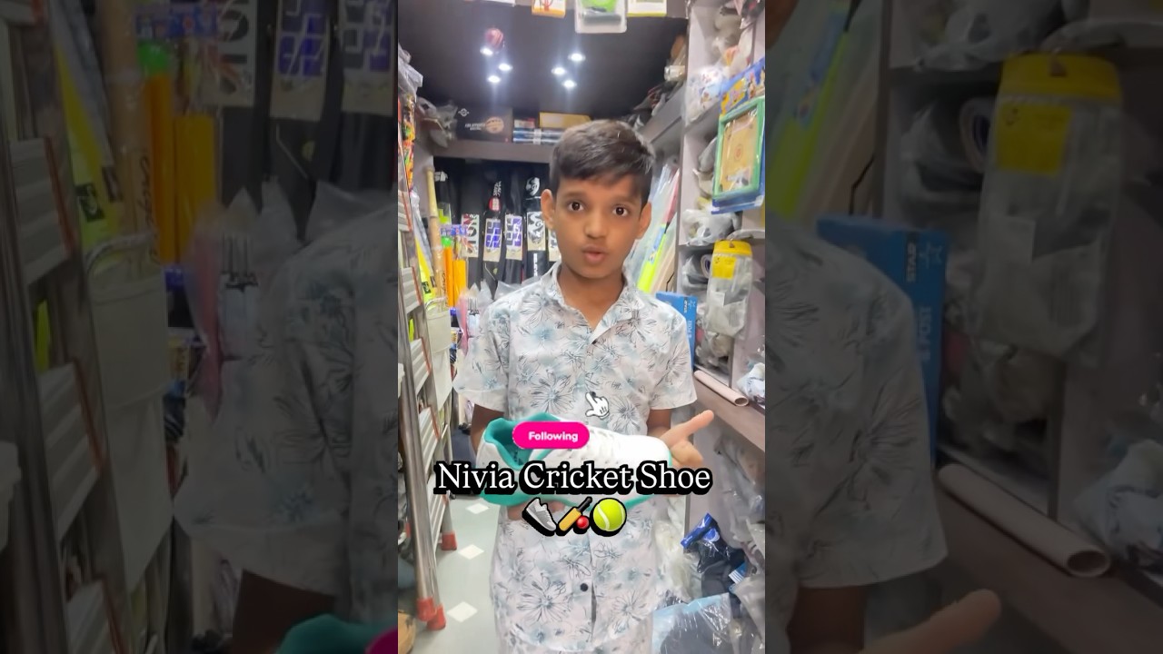 Young Champ Got His First Nivia Cricket Shoes 🏏🔥 | Cricket Lovers Must Watch! 