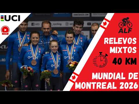 Video MUNDIAL DE CICLISMO 2026 | RELEVOS MIXTOS CONTRARRELOJ | ITALIA CAMPEONA