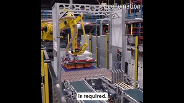 Integrated #celluveyor DEPAL Double - Depalletizing robot for beverages #warehouseautomation