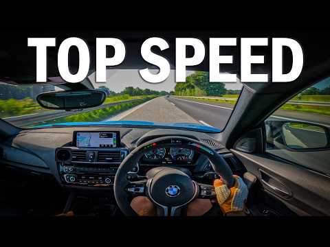 BMW M2 F87 Acceleration to Top Speed on a Public Road