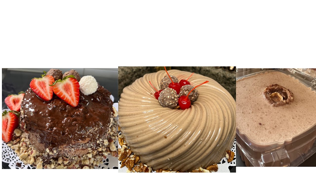 “Gelatina de Ferrero Rocher: Postre Elegante y Delicioso en Pocos Pasos” #receta #postre #chocolate