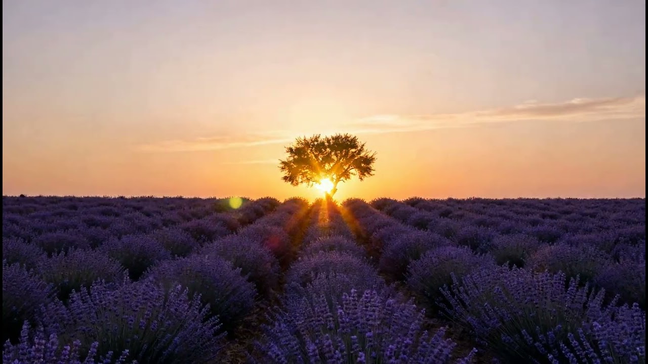 🌿 Relaxing Ambient Harp Music | 56 Minutes of Nature Sounds & Chill Vibes 🎶