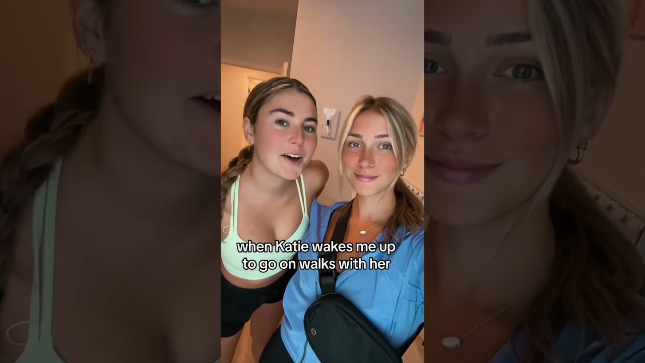 Convincing my roommate to go on walks with me 