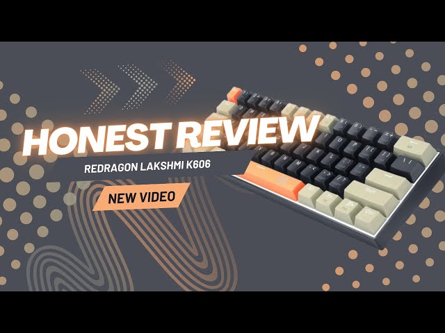 Redragon Lakshmi K606 | Honest Review 2024 - YouTube Redragon Lakshmi K606 | Honest Review 2024 - YouTube