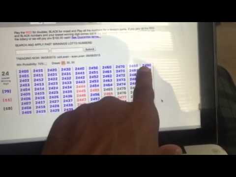 LOTTODDS NJ Pick 4 Lotto Win - Midday 3 - YouTube