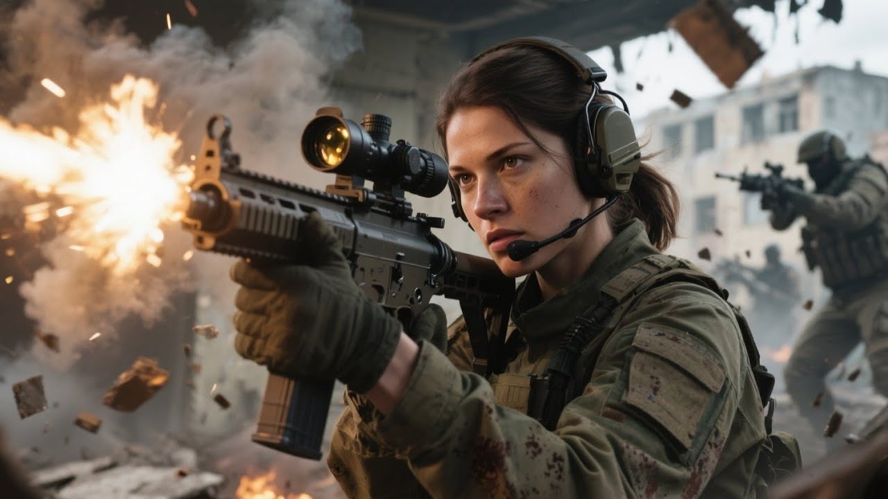 She Came to Visit Her Husband—Then Her Sniper Shots Saved the Base |Emotional Stories...