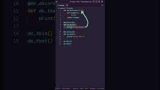 What Are Python DECORATORS?? #python #programming #coding