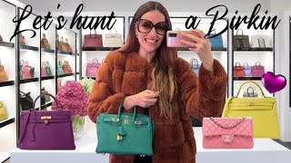 Getting a Birkin Bag in Hermès London Store - Glam & Glitter