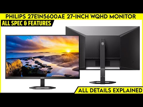 Philips 27E1N5600AE 27-inch WQHD USB-C Monitor Launched - Price Soon | Explained All Spec, Features
