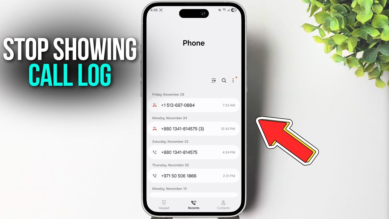 Как отключить отображение вызовов WhatsApp в журнале вызовов Android