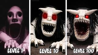 I Built ALL Levels of LEGO PETAPETA School of Nightmares! | Brickcraft Studio