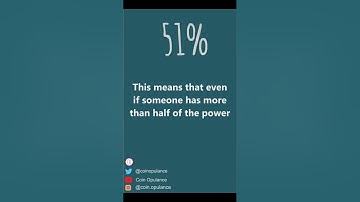 Smaller Blockchains Prone to 51% Attack #shorts #blockchain #cryptocurrency #bitcoin #ethereum