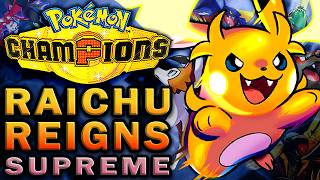 Mega Raichu is TAKING OVER Pokémon Champions | Top Teams of the Week