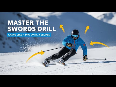 Skiing on Ice Made Easy | The Swords Drill Every Skier Should Know!