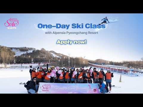 💝Korea Grand Sale 2026💝 Alpensia One day Ski Class