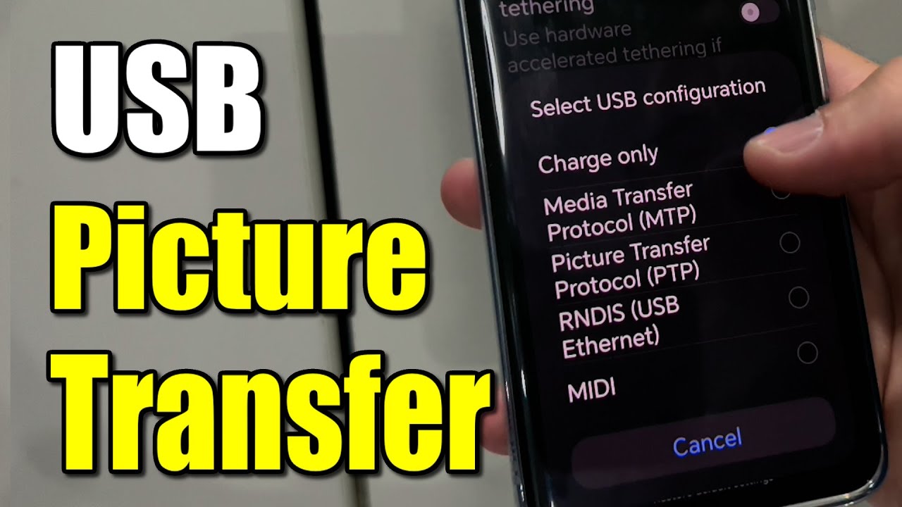 Android Allow File Transfer How to Select USB Configuration to Auto Transfer Pictures to PC using ...