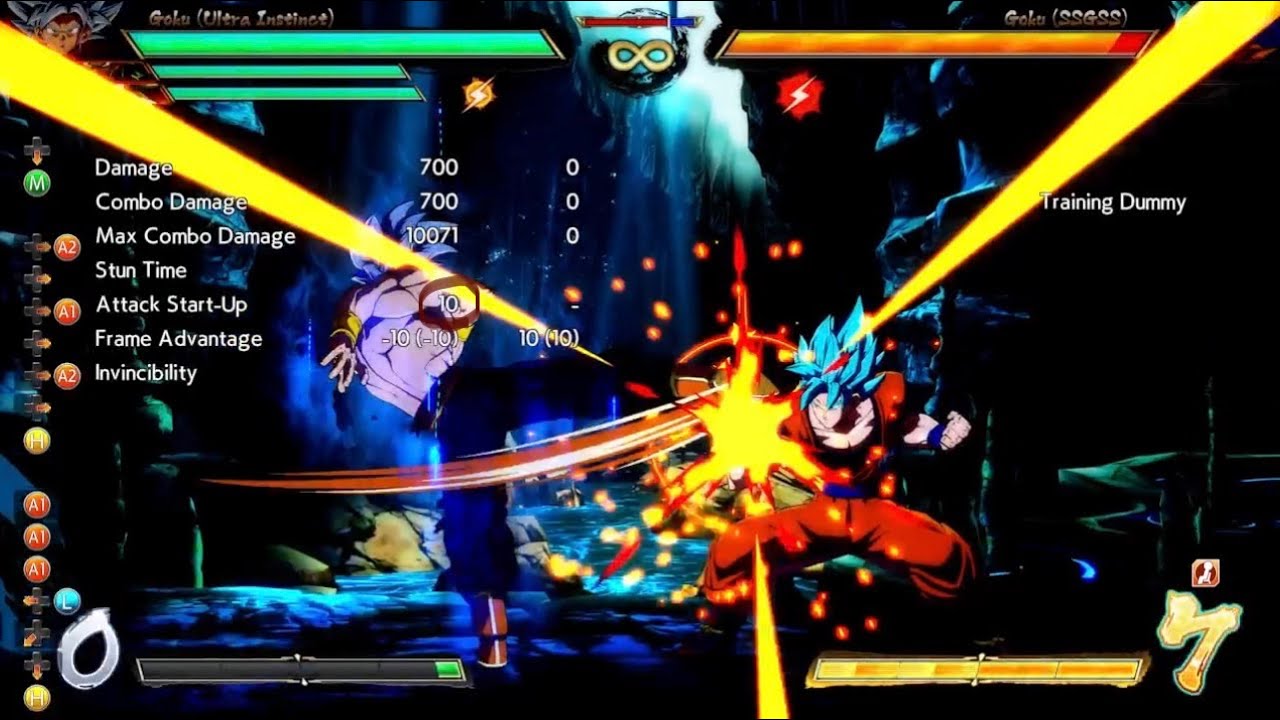 UI Goku ROUND START NEW TOD