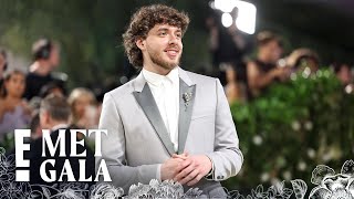 Jack Harlow Looks DAPPER In a Perfectly Tailored Gray Suit | 2024 Met Gala