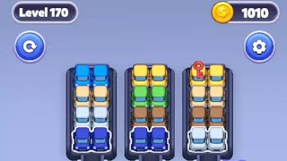 Car Sort Puzzle Level 170-173 Walkthrough Gameplay Android,iOS 