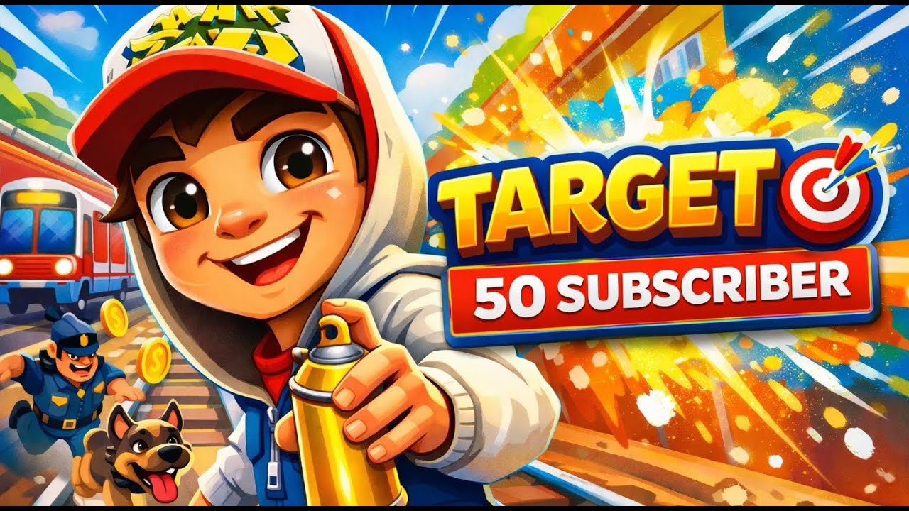 Subway suffers live Day 4🛑 Target 🎯 50 subscriber 🫰🏽❤️Action high speed chase😲