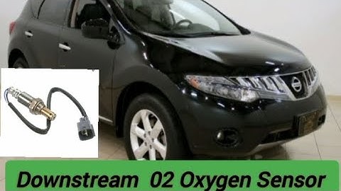 Nissan Murano Oxygen Sensor Replacement