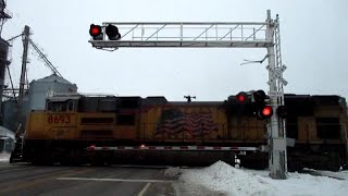UP 8693 North MMCIT Filmed In Ellendale MN (1-2-2023)