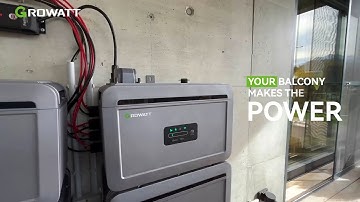 Growatt NEXA 2000 | Balcony Energy Storage Made Simple — 2kWh All-in-One Solar Solution