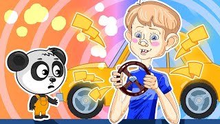 видео: Гонки в исполнении Яна и Биби - Подборка Видео Для Детей картинка: Гонки в исполнении Яна и Биби - Подборка Видео Для Детей