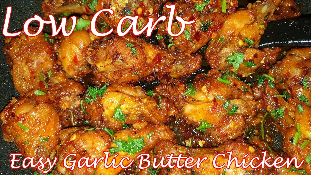 Easy Garlic Butter Chicken Panlasang Lowcarb with Kersteen/LCfied
