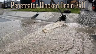 Blocked Drain 340 - Chunks Of Slurry EXPLODE From The Pipe
