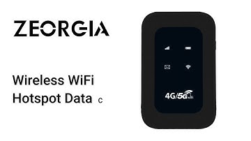 How to Use ZEORGIA 4G LTE Wireless Dongle with All Sim Network Support