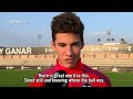 VALENCIA CF l Nuno, Piatti and Santi Mina experience a game of football for the visually impaired