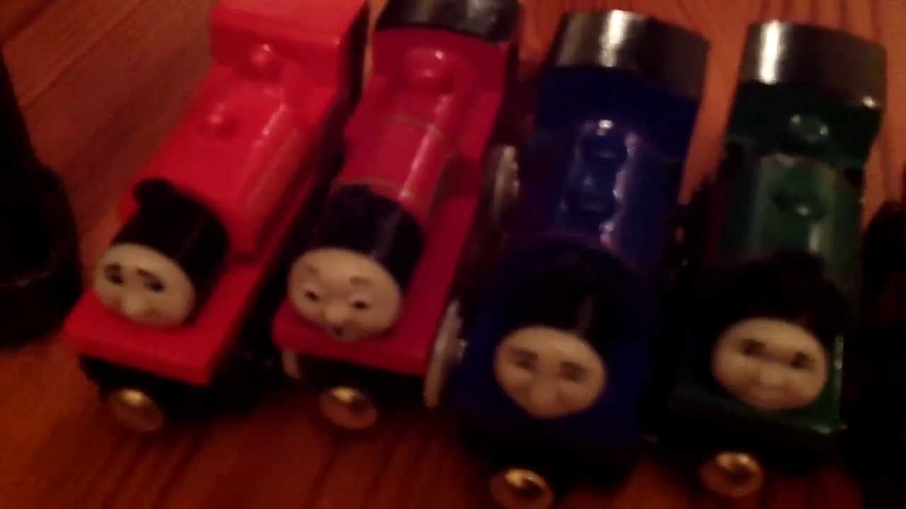 my thomas wooden railway collection