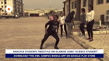 Babcock Student FreeStyle on Olamide Song #ScienceStudent